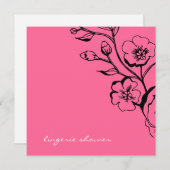 311-Lush Pink Lingerie Einladung (Vorne/Hinten)