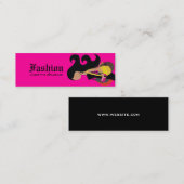 311- Monicafashionista-Umbau Mini Visitenkarte (Vorne/Hinten)