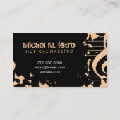 311-MUSICAL MAESTRO - SCHMUTZ-PFIRSICH VISITENKARTE (Rückseite)