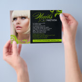 311 Nägel mit Flyer Lime Green (Handgriff)