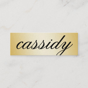 311 Name-Geschäfts-Karte Mini Visitenkarte