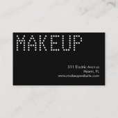 311 Name-Geschäfts-Karte Visitenkarte (Rückseite)