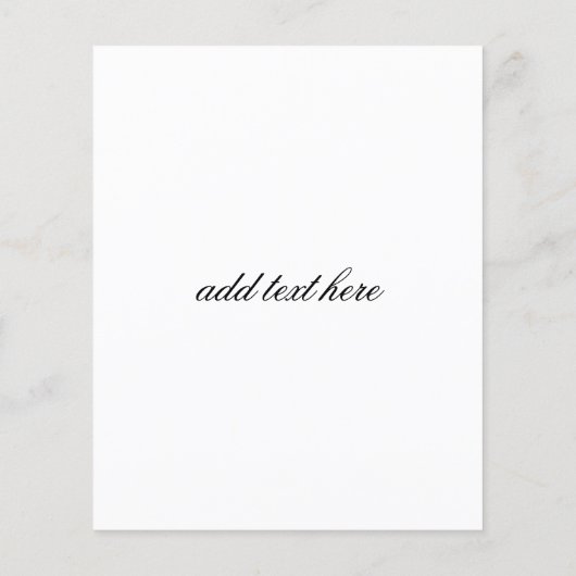 311 Oh, küss es einfach! Flyer (Hinten)