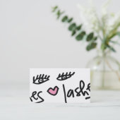 311 Peitschen-Service-kundengerechtes Weiß Visitenkarte (Stehend Vorderseite)