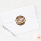 311 Pink Gold Glam Crazy Sticker Black Leopard (Umschlag)