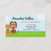 311 Poochie Landhäuser Visitenkarte (Rückseite)