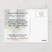 311 Real Anwesen Postkarten Grünes Haus Rot (Rückseite)