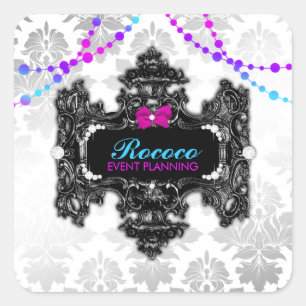 311 Rokoko-Märchenland-bunter Aufkleber