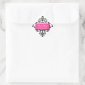 311-Rosa Blast #2 Damask Stickers (Tasche)