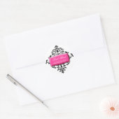 311-Rosa Blast #2 Damask Stickers (Umschlag)