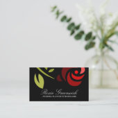 311 ROSE EXTROIDINAIRE VISITENKARTE (Stehend Vorderseite)