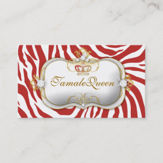 311 Rot Hott Königin Visitenkarte