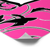 311 Roxy-Pink-Poster 12 x 12 Poster (Ecke)