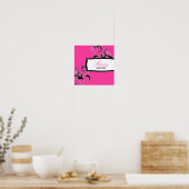 311 Roxy-Pink-Poster 12 x 12 Poster (Küche)