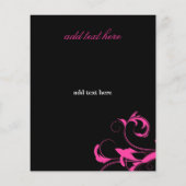 311 Roxy Solid Pink Flyer (Hinten)