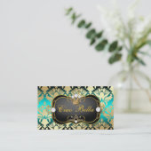 311 samtschwarzer Ciao Bella AquaSass Visitenkarte (Stehend Vorderseite)