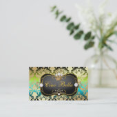 311 samtschwarzer Ciao Bella Visitenkarte (Stehend Vorderseite)