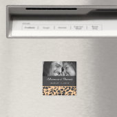 311-SAVE THE DATE PEACH MAGNET (In Situ (Geschirrspüler))