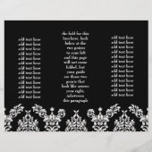 311 Schwarze Broschüre zum Versteck der Damast (Rückseite)