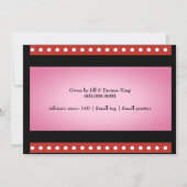 311 Senorita Bachelorette Einladung (Rückseite)