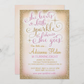 311 Sie einen kleinen Spargel, wohin sie geht Einladung (Vorne/Hinten)