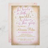 311 Sie einen kleinen Spargel, wohin sie geht Einladung (Vorne/Hinten)