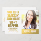 311 sie kündigte Slackin' und machte Happen Abschl Ankündigung (Vorne/Hinten)