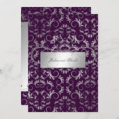 311-Silbergott| Eggine Einladung (Vorne/Hinten)