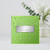 311-Silbergott Limon Blüh Einladung (Stehend Vorderseite)