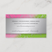 311 Silbergräber Visitenkarte (Rückseite)