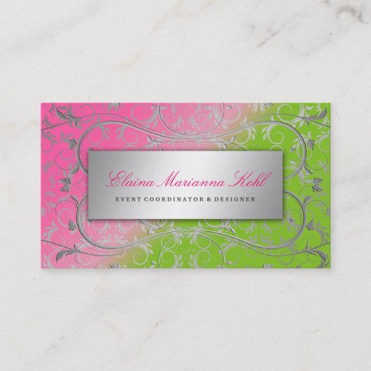 311 Silbergräber Visitenkarte (Vorderseite)