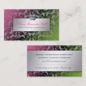 311 silberner göttlicher Lutscher Liquroice Visitenkarte (Vorne/Hinten)