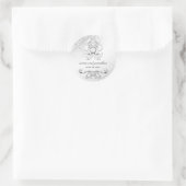 311-Silver Diamond Luxe Damask Sticker (Tasche)