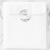 311-Silver Diamond Luxe Sticker (Tasche)