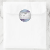 311-Silver Divine Hydrangea Sticker (Tasche)