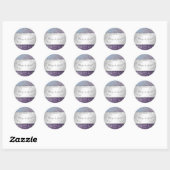311-Silver Divine Hydrangea Sticker (Blatt)