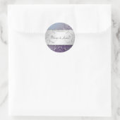 311-Silver Divine Hydrangea Sticker (Tasche)
