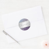 311-Silver Divine Hydrangea Sticker (Umschlag)