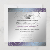 311-Silver-Divine Hydrangea Süß 16 Einladung (Rückseite)