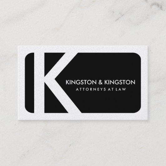 311-Sleek Unternehmens| Gesetzesgoldkarte Visitenkarte (Vorderseite)