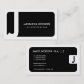 311-Sleek Unternehmens| Gesetzesgoldkarte Visitenkarte (Vorne/Hinten)