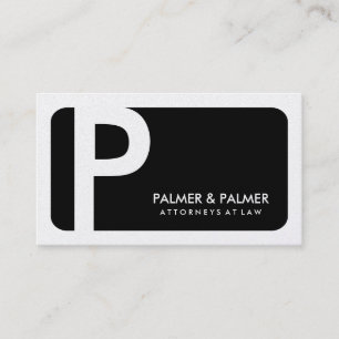 311-Sleek Unternehmens Gesetzesgoldkarte Visitenkarte