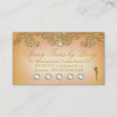 311 Sonnendurchbruch Spraytan Visitenkarte (Rückseite)