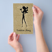 311 Spray Tan Flyer Gold Imitate Sparkle (Handgriff)