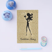 311 Spray Tan Flyer Gold Imitate Sparkle (Einzeln)