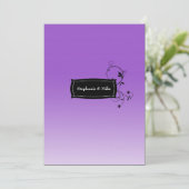 311-Stephanie Lila Invite Einladung (Stehend Vorderseite)