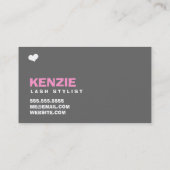 311 Stern-Gesichts-Luscious Peitsche Visitenkarte (Rückseite)