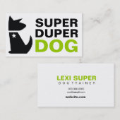 311 SuperDuper Hund Visitenkarte (Vorne/Hinten)
