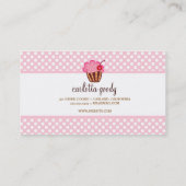 311 süßer Kuchen-kleiner Kuchen Visitenkarte (Rückseite)