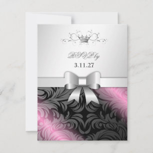 311-Süßmolasse   Bow Sweet 16 UAWG RSVP Karte